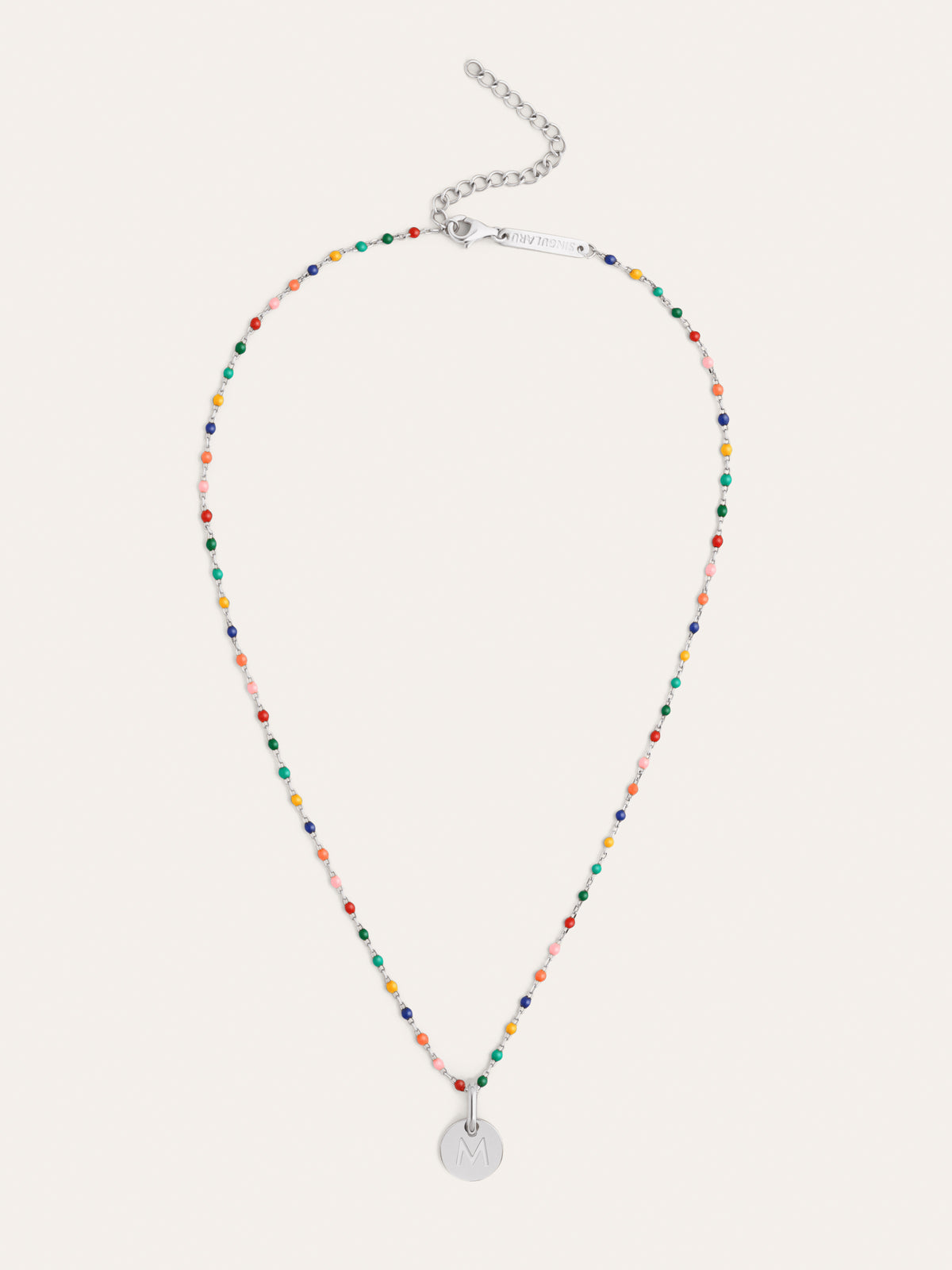 Collana Personalizzata Colors Enamel Letter - vista 5