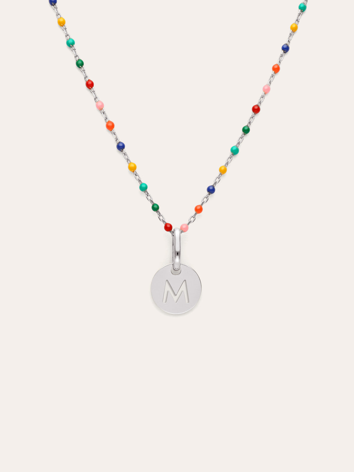 Collana Personalizzata Colors Enamel Letter