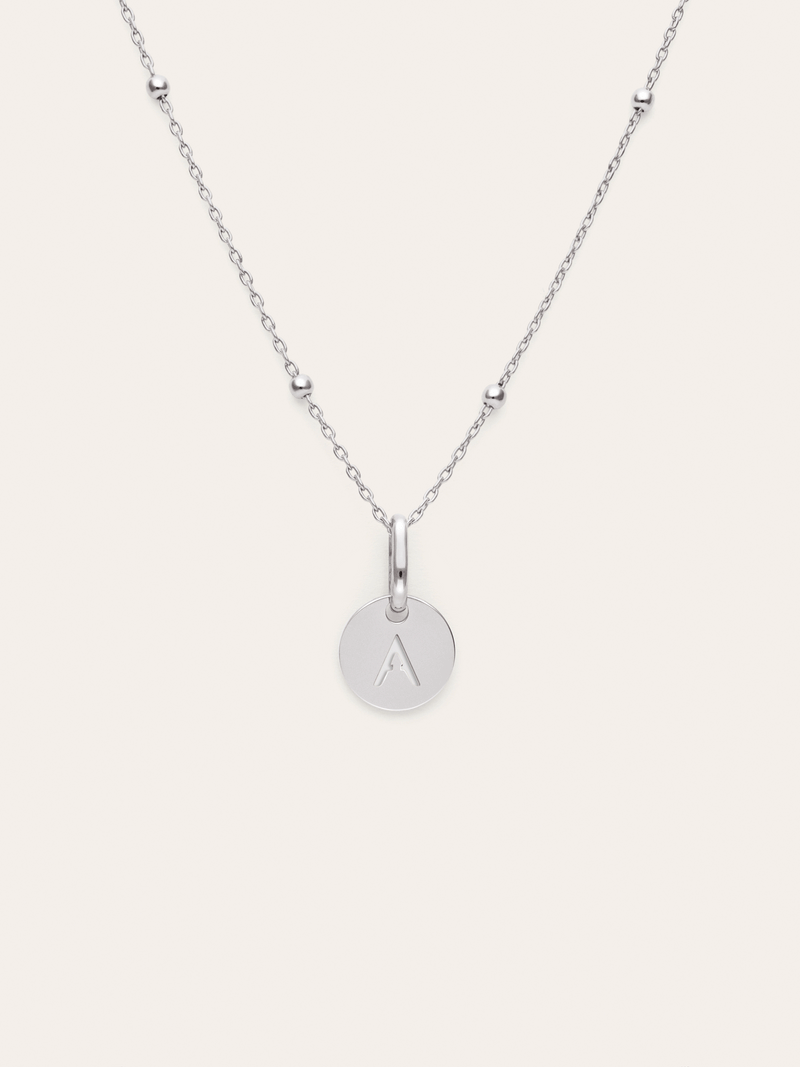 Personalized Mini Medallion Necklace