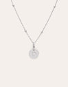 Personalized Mini Medallion Necklace - vista 4