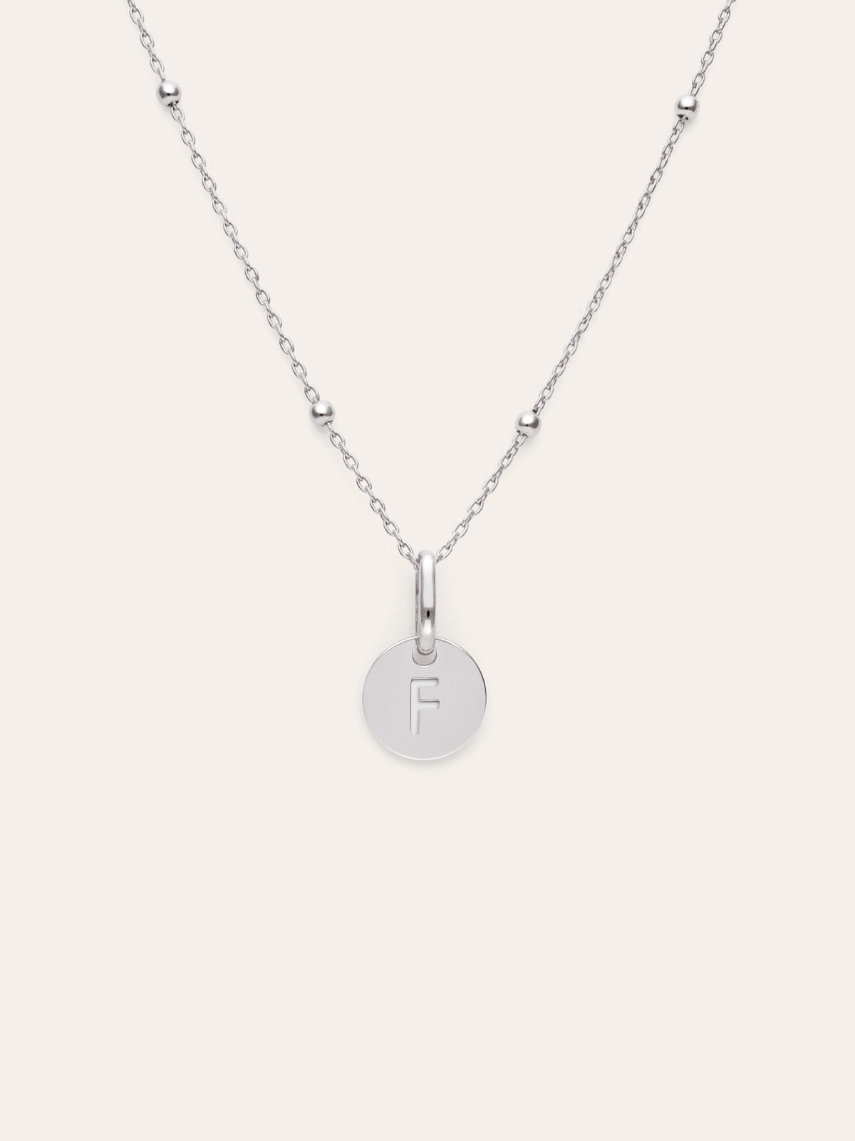 Personalized Mini Medallion Necklace