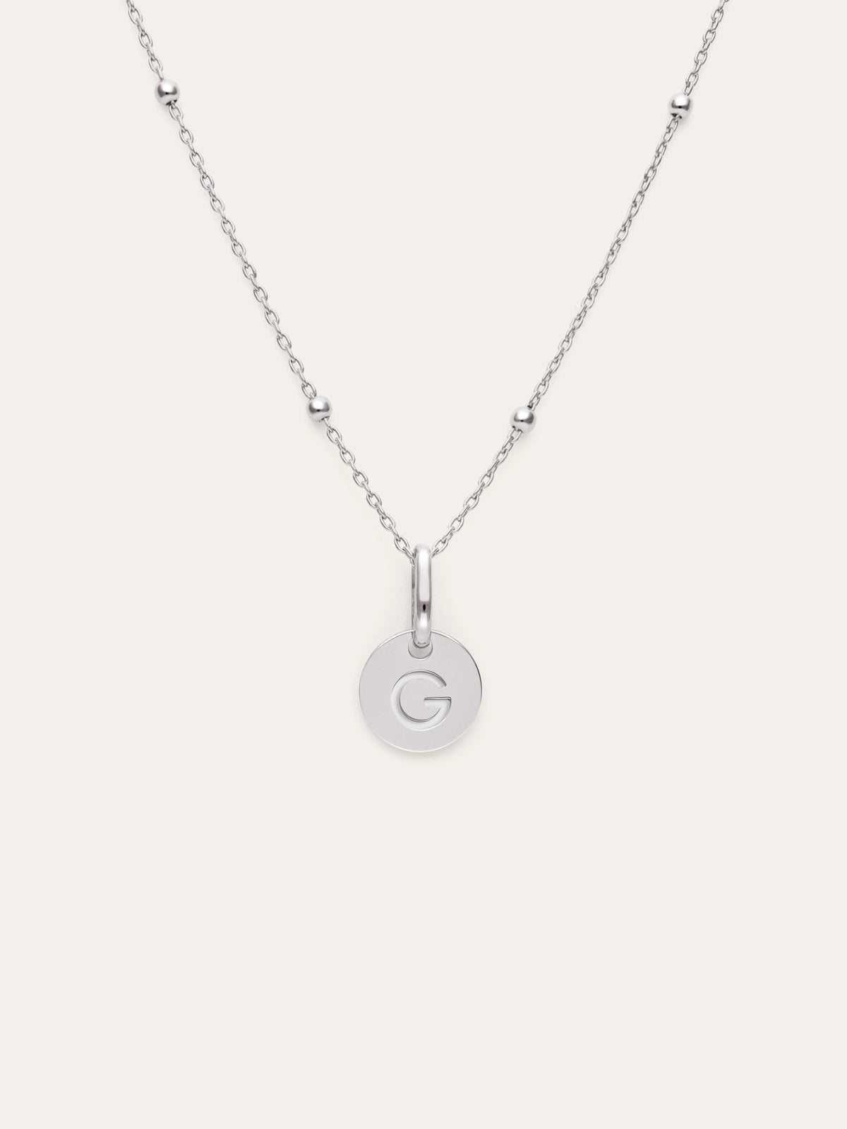 Personalized Mini Medallion Necklace