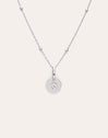 Personalized Mini Medallion Necklace - vista 17