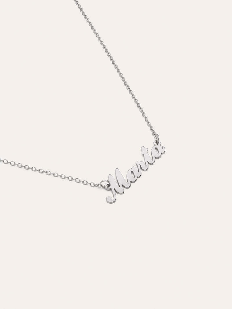 Collier Personnalisé Carrie Argent