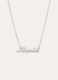 Collar Personalizado Carrie Plata
