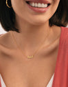 Gepersonaliseerde ketting Sue Zilver Verguld