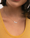 Gepersonaliseerde ketting Sue Zilver