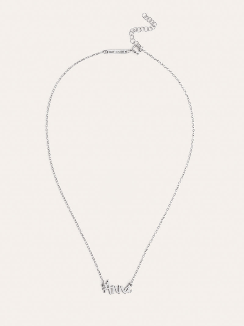 Gepersonaliseerde ketting Sue Zilver