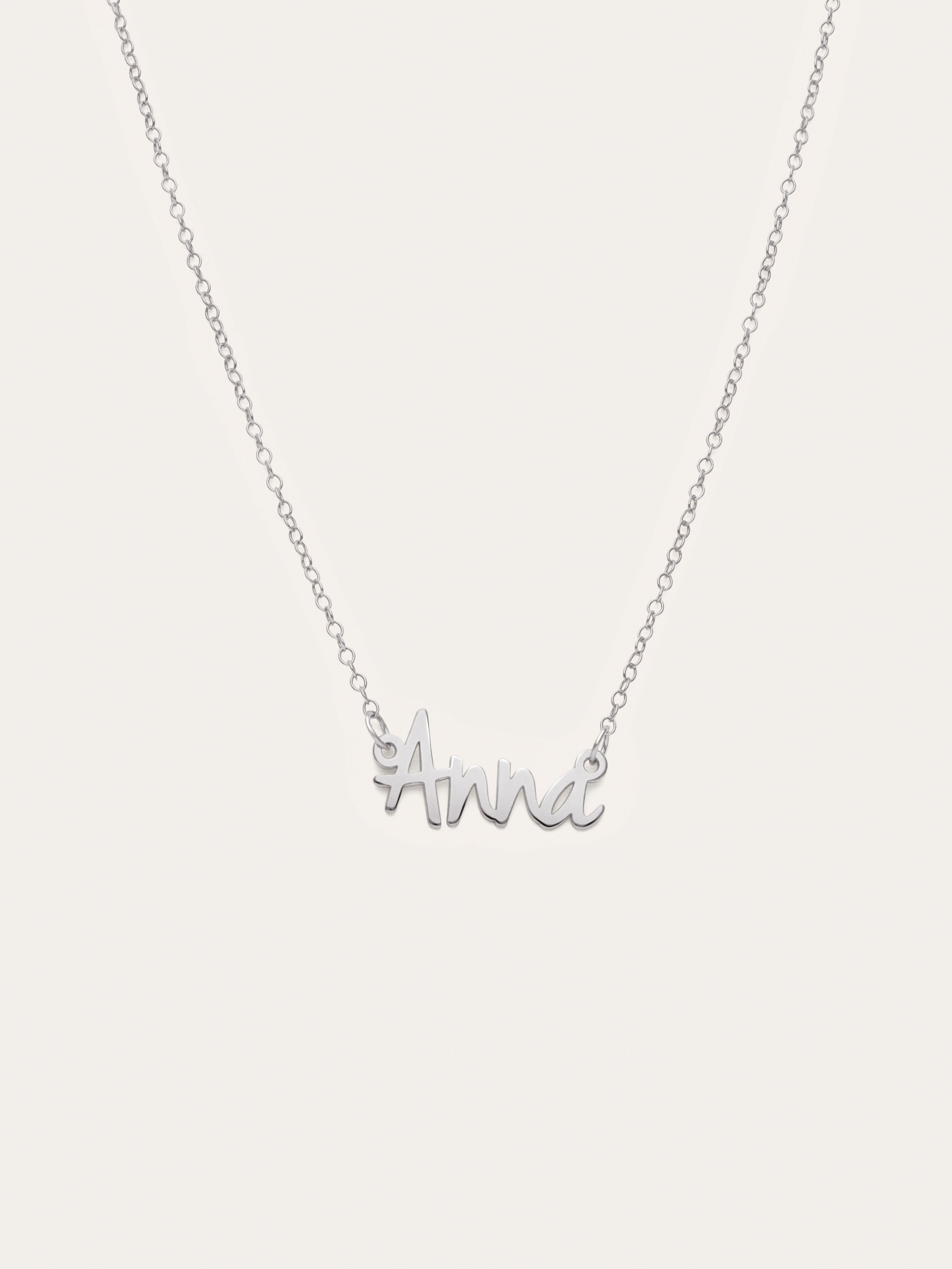 Gepersonaliseerde ketting Sue Zilver