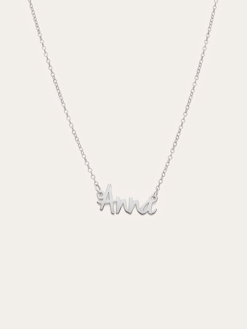 Gepersonaliseerde ketting Sue Zilver