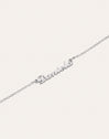 Gepersonaliseerde armband Carrie Zilver