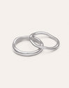 Pack 2 Anillos Nea Acero