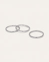 Pack 3 Anéis Palmar Spark Aço