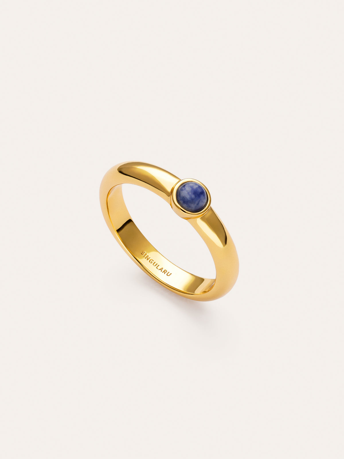 Imagen detalle de Anello Alma Cianite Placcato Oro