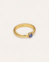 Anello Alma Cianite Placcato Oro