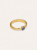 Bague Alma Cyanite Plaqué Or