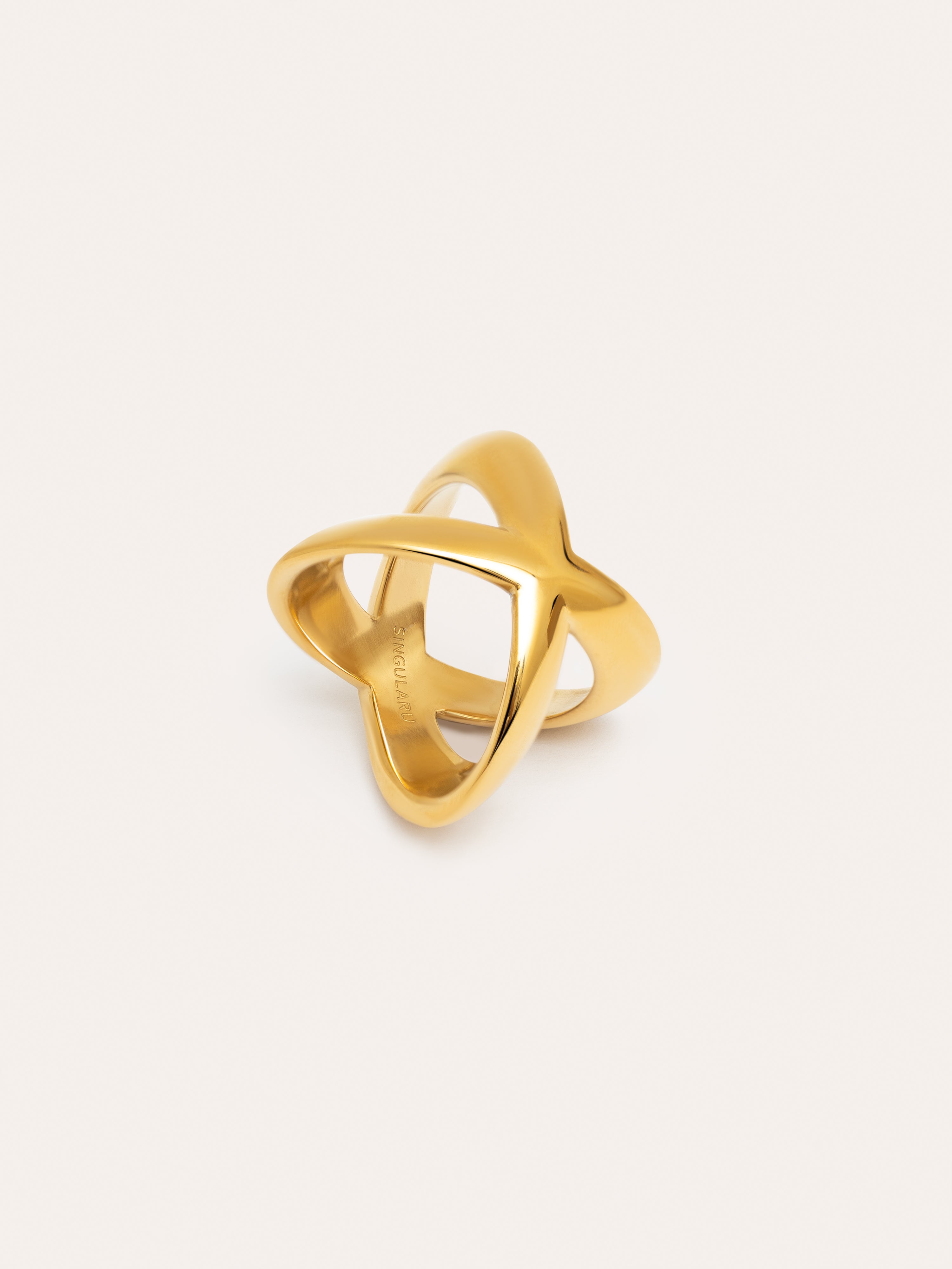 Always Stainless Steel Gold Ring