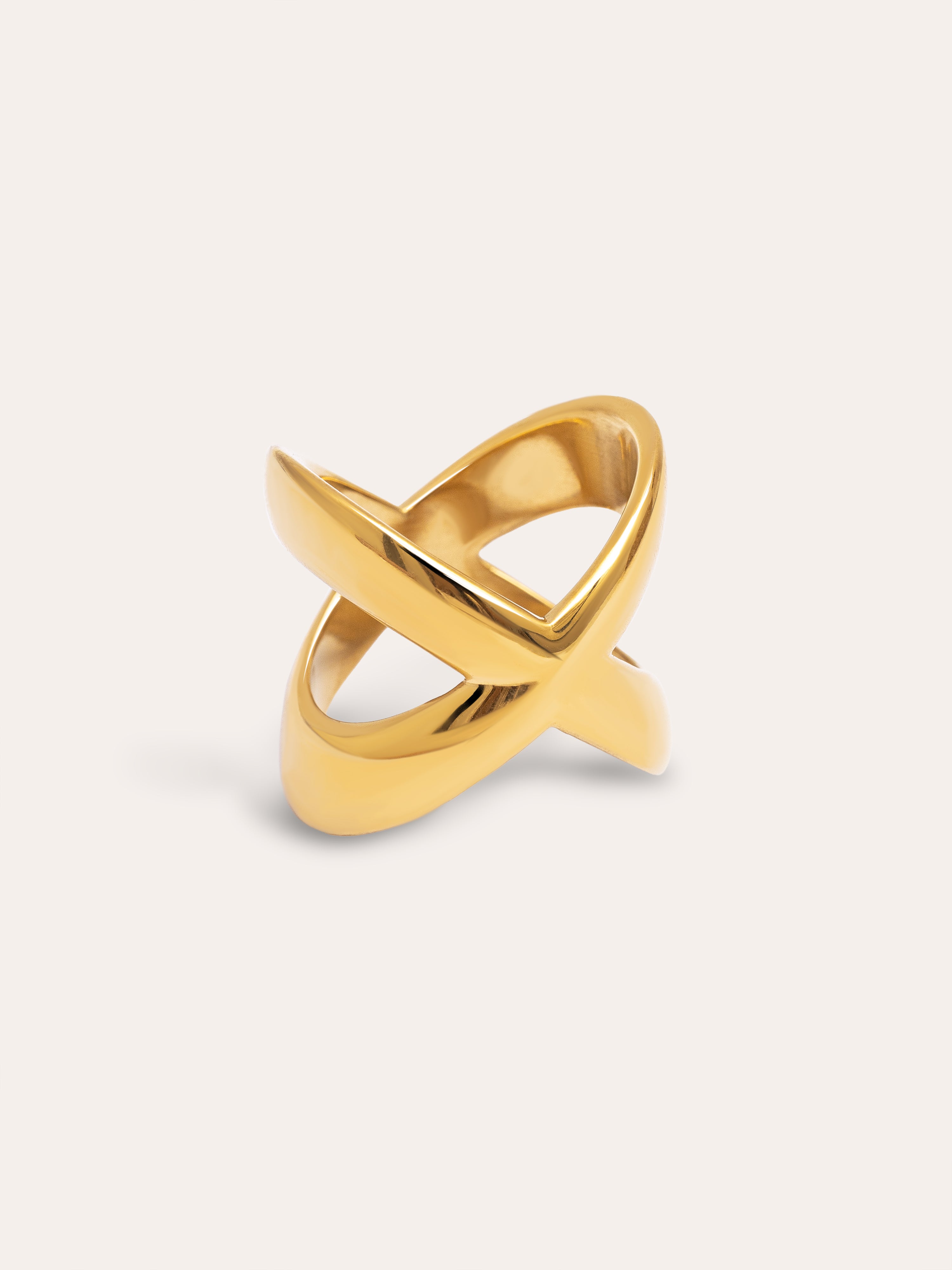 Always Stainless Steel Gold Ring