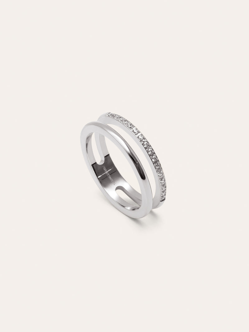 Bibiana Stainless Steel Ring