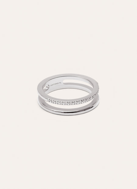 Bibiana Stainless Steel Ring