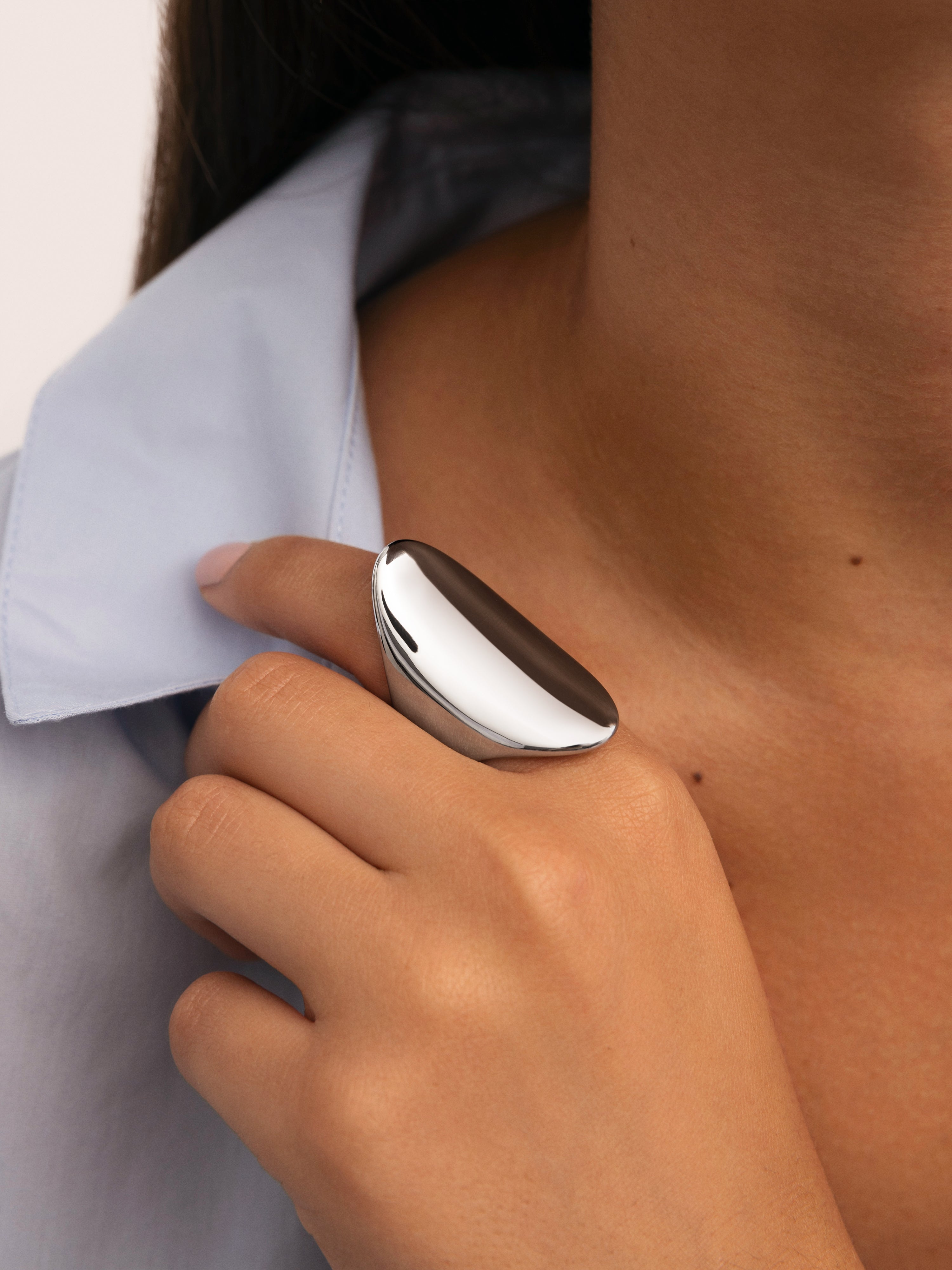 Anillo Bohemian Acero