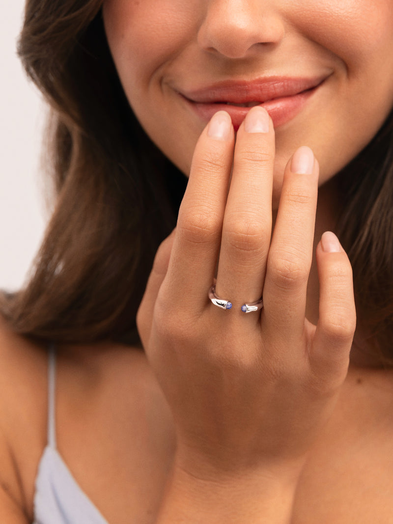 Bague Cane Cyanite