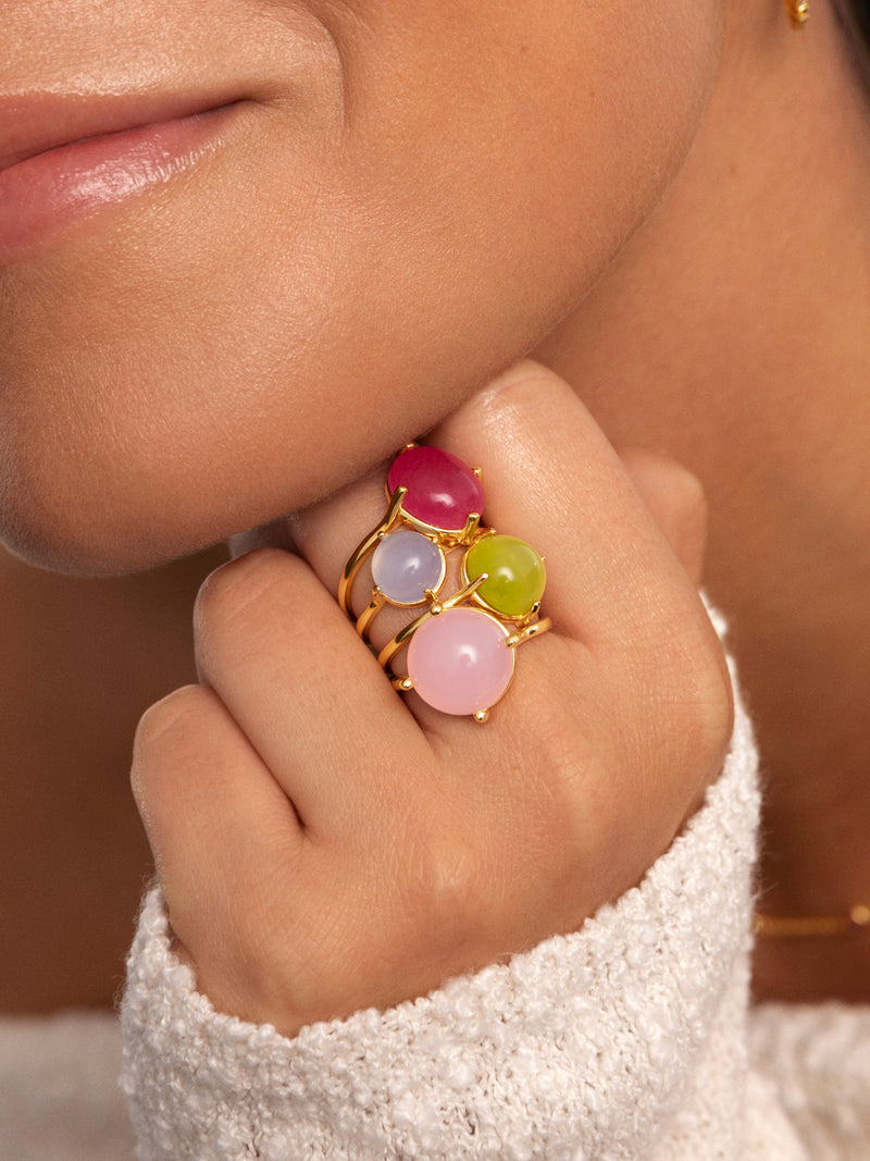 Celebrate Blue Gold Ring