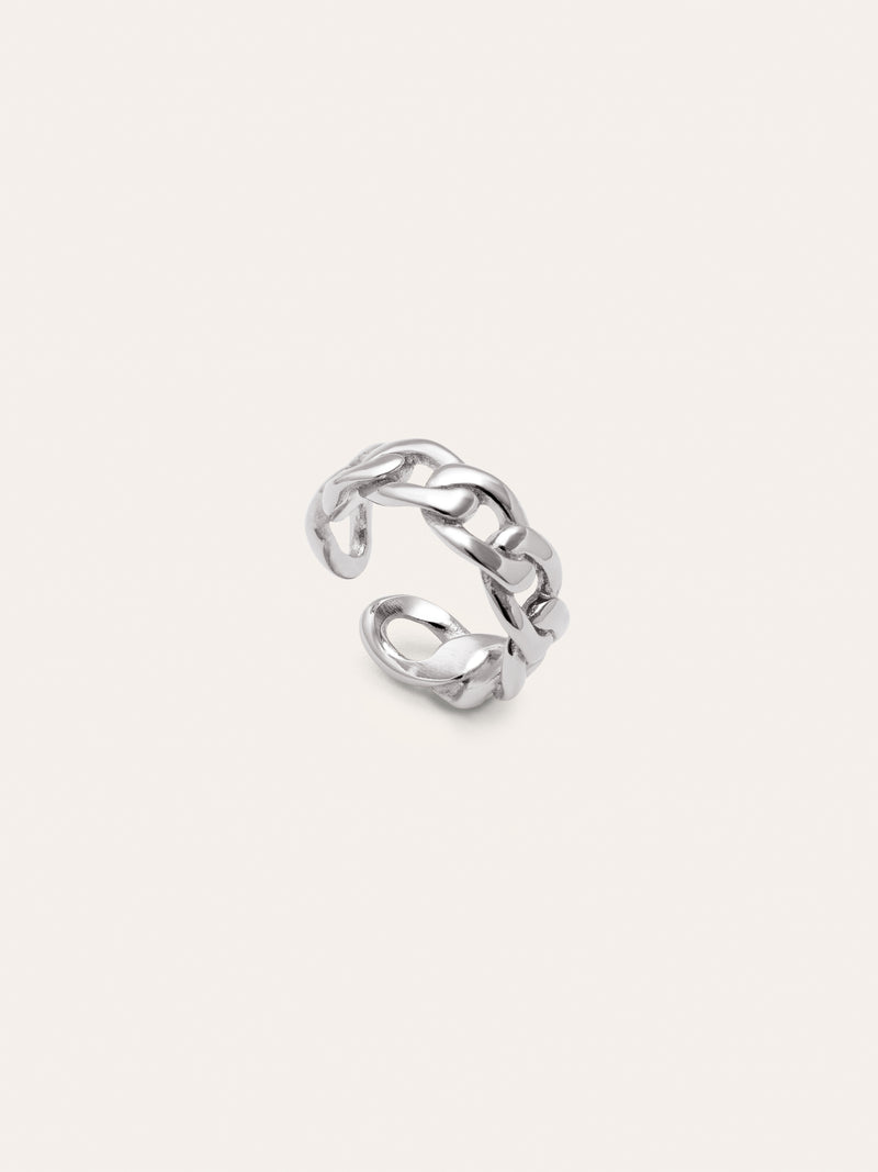 Bague Chunky Eslabón Acier