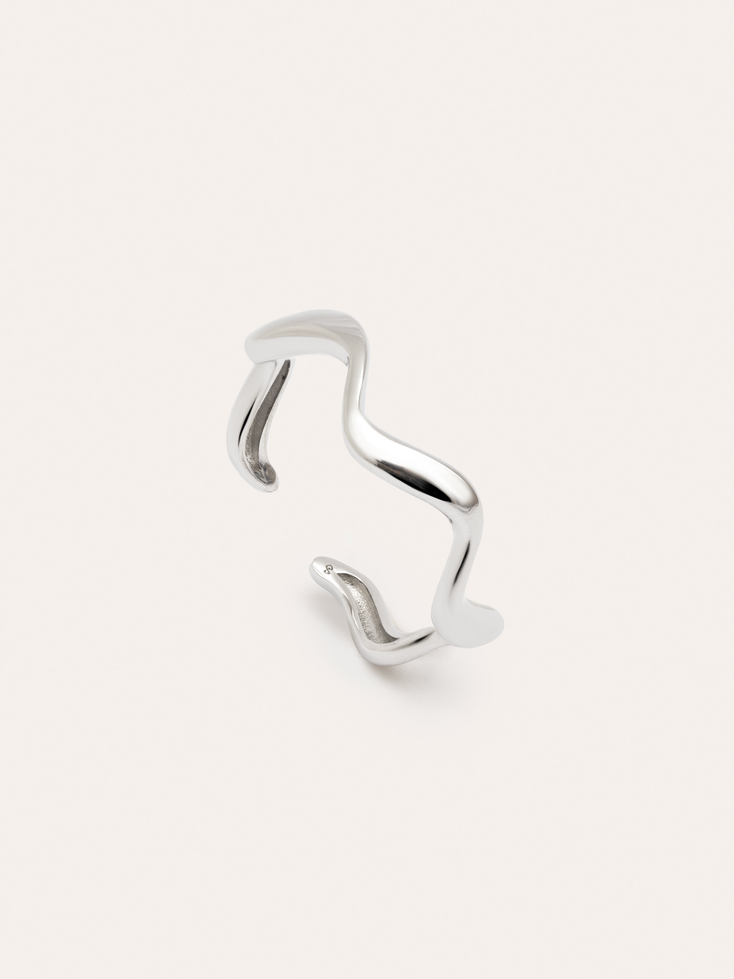 Cloud Ring Silber