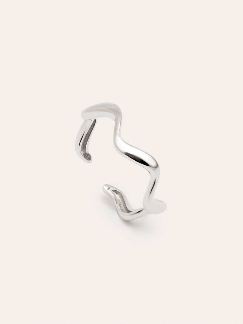 Cloud Ring Silber