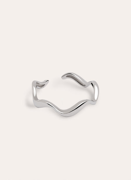 Cloud Ring Silber