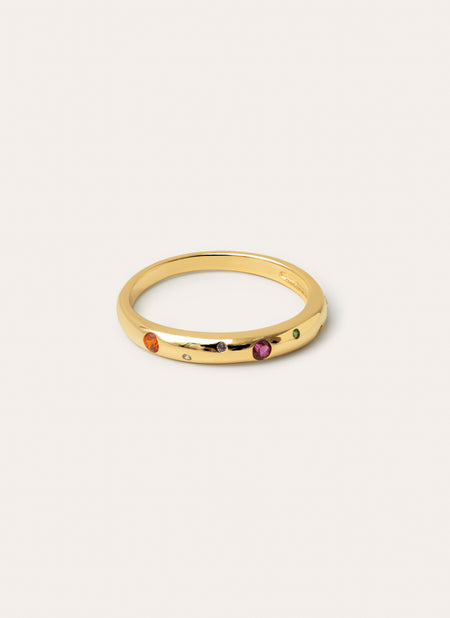 Anillo Colors Space Baño Oro