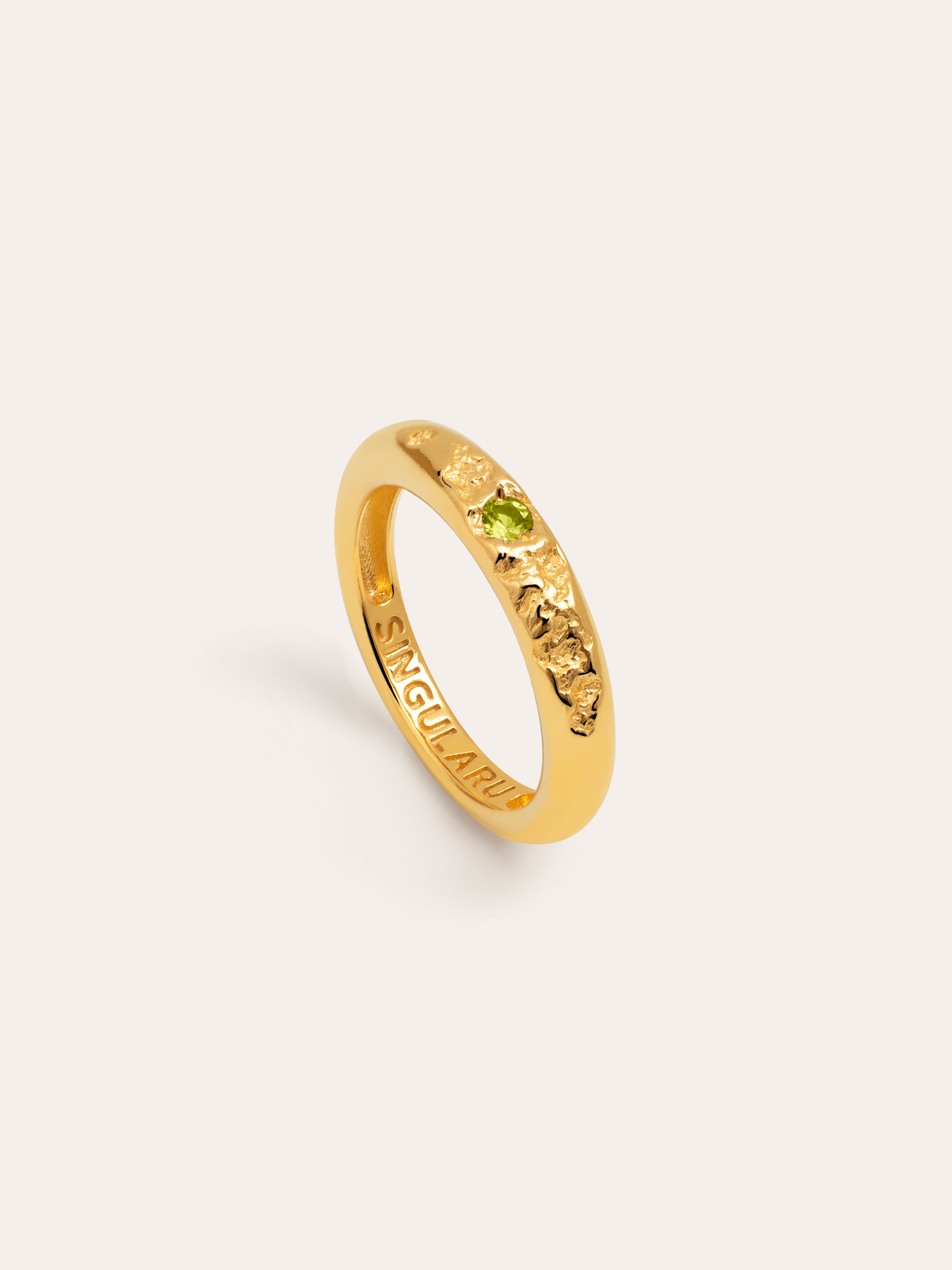 Karma Green Gold Ring 