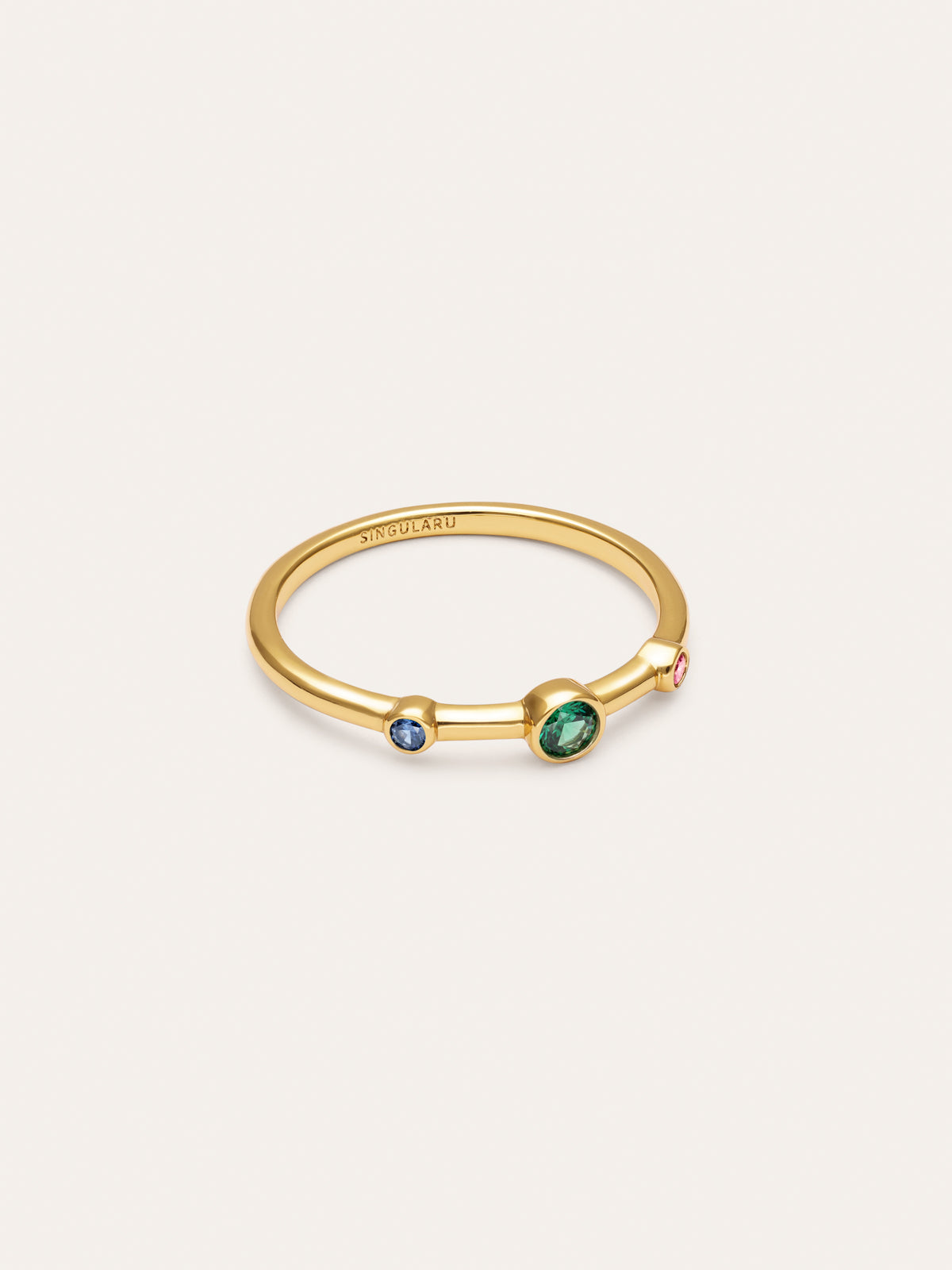 Anello Leonor Prado Placcato Oro