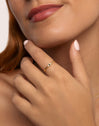 Ring Eye of Horus Gold Plated