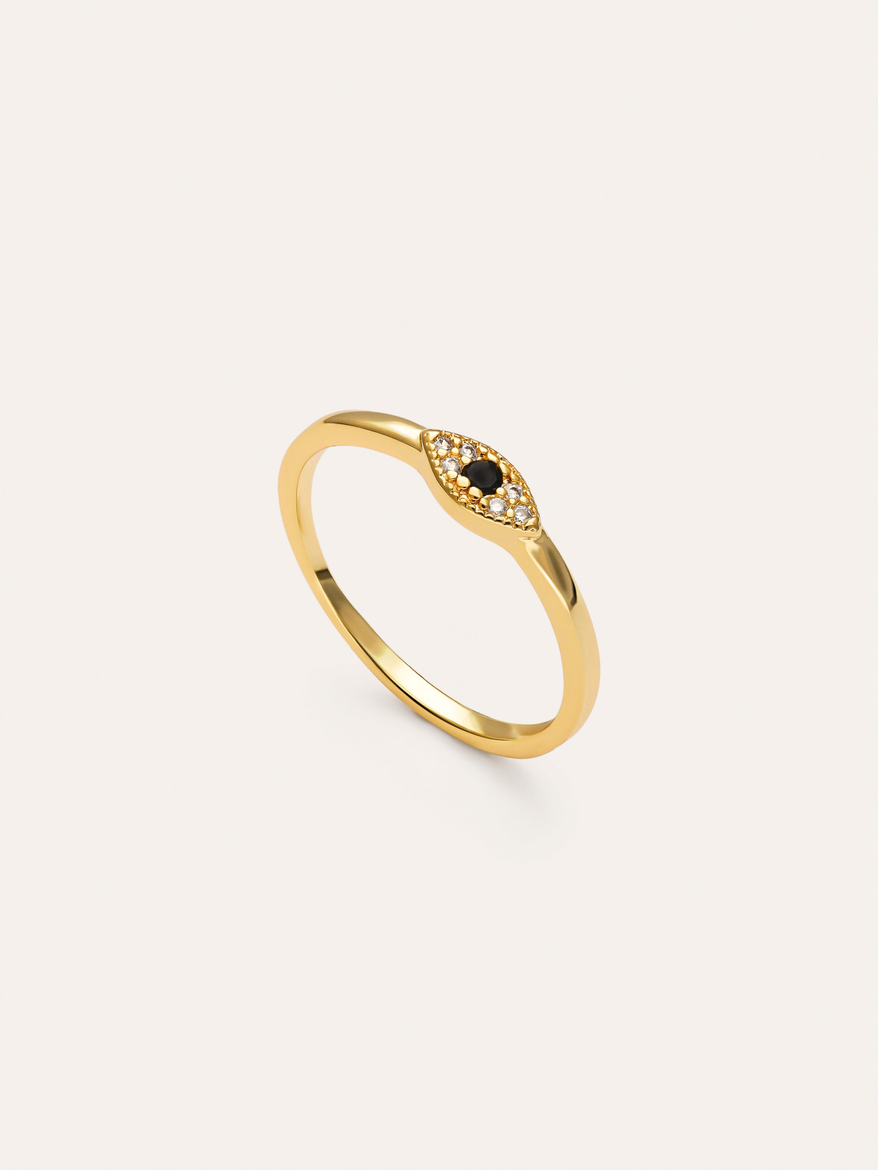 Ring Eye of Horus Gold Plated