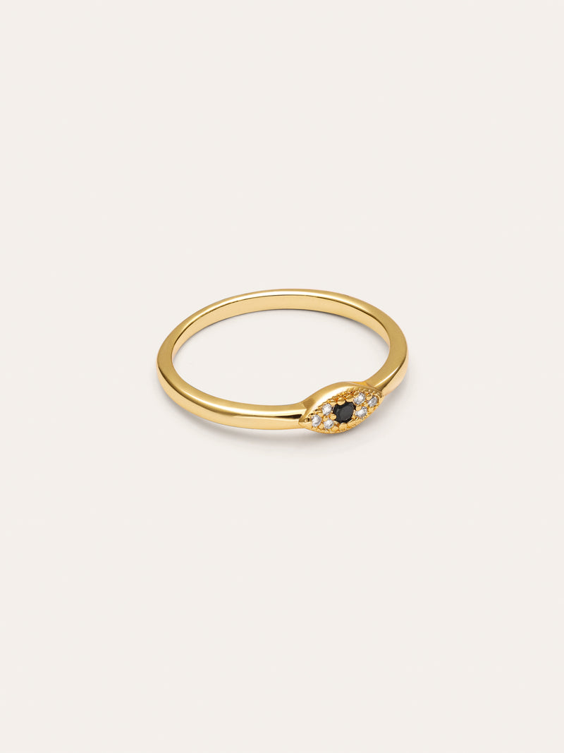 Ring Eye of Horus Gold Plated