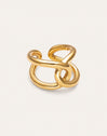 Anillo One Link Acero Baño Oro
