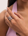 Ondina Ring aus Stahl