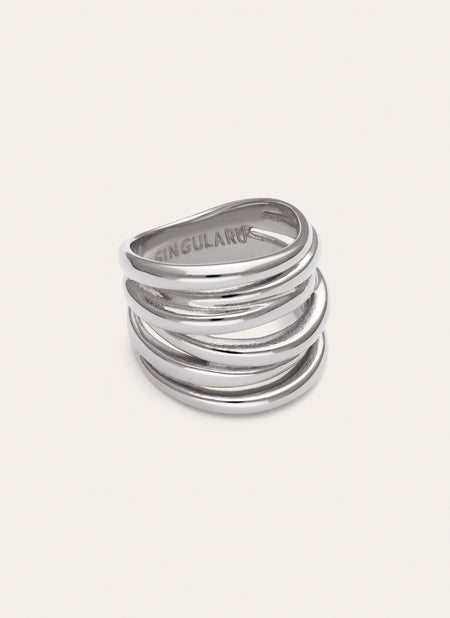Ondina Ring aus Stahl