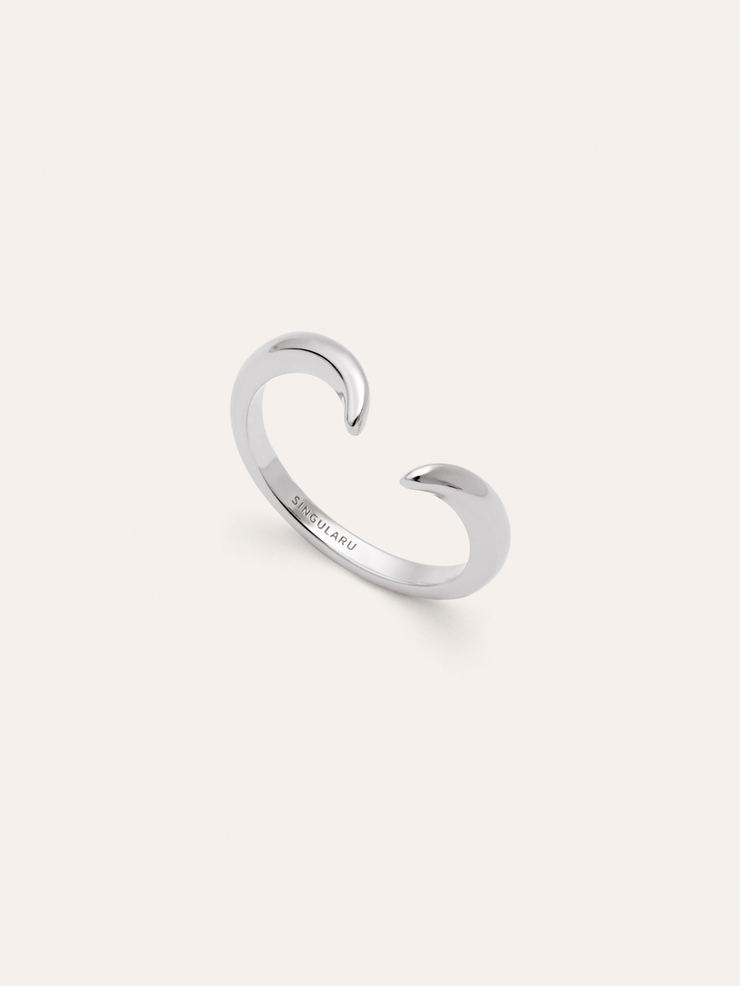 Peak Scarlett Ring, Silber