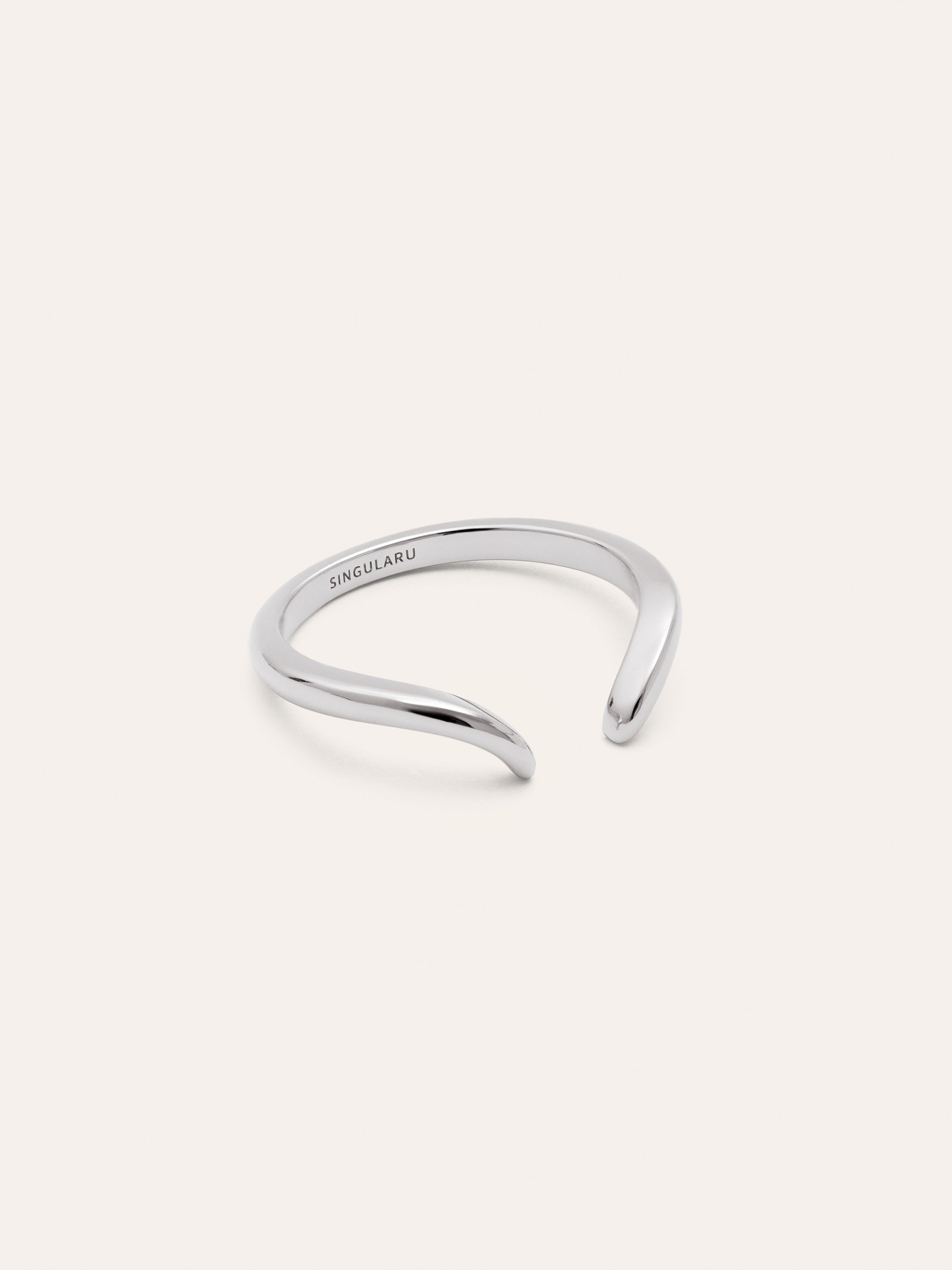 Peak Scarlett Ring, Silber