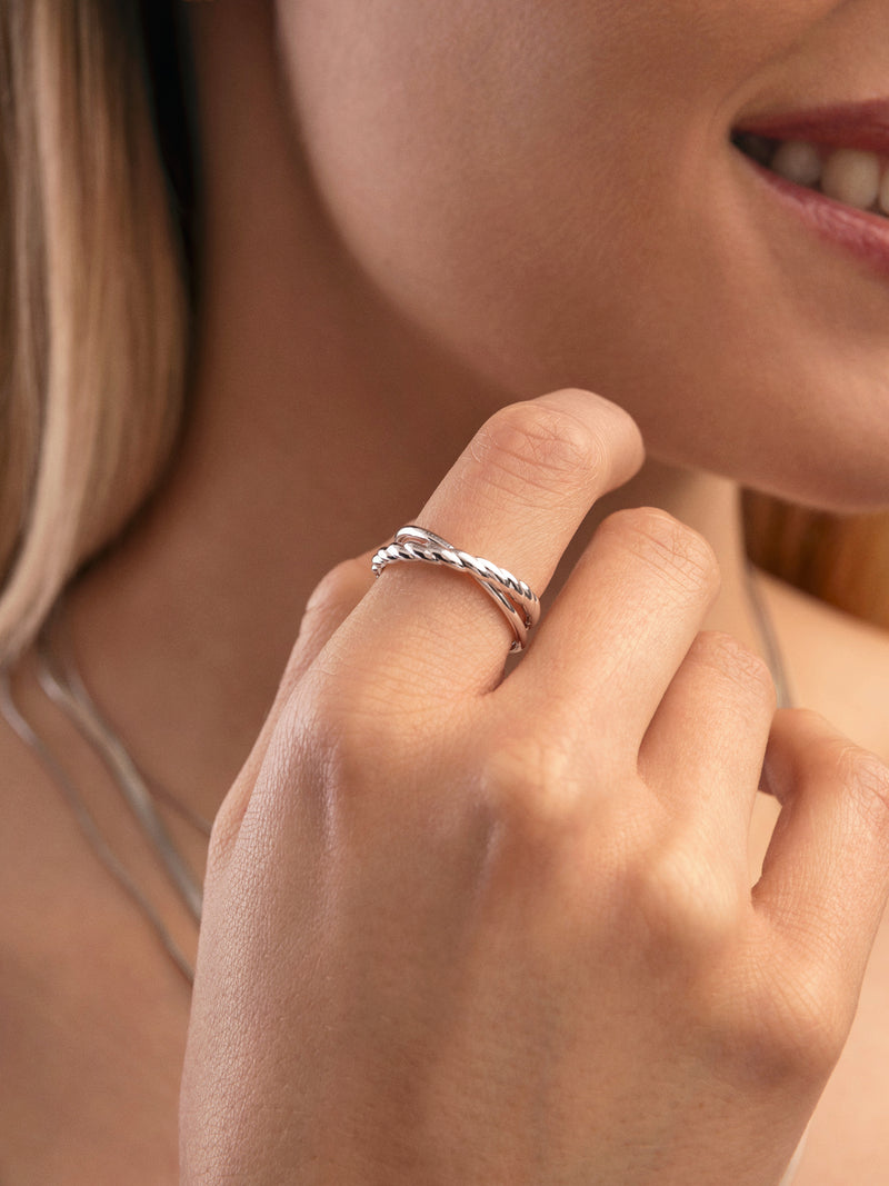 Bague Story Acier