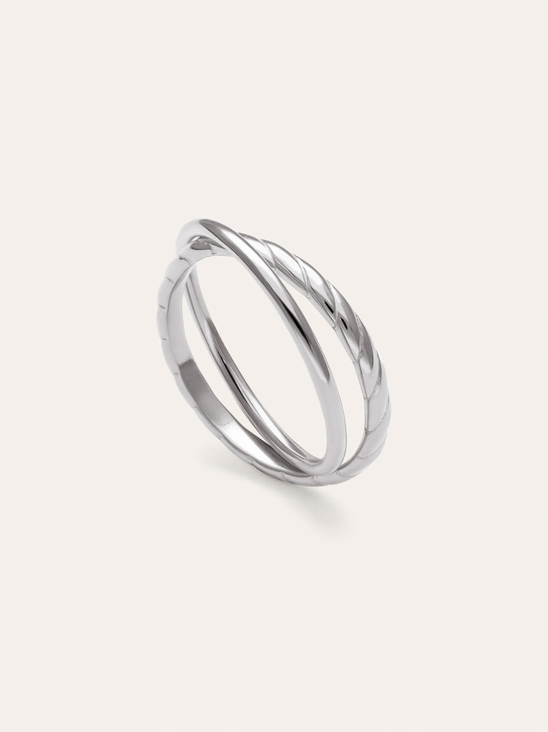 Bague Story Acier