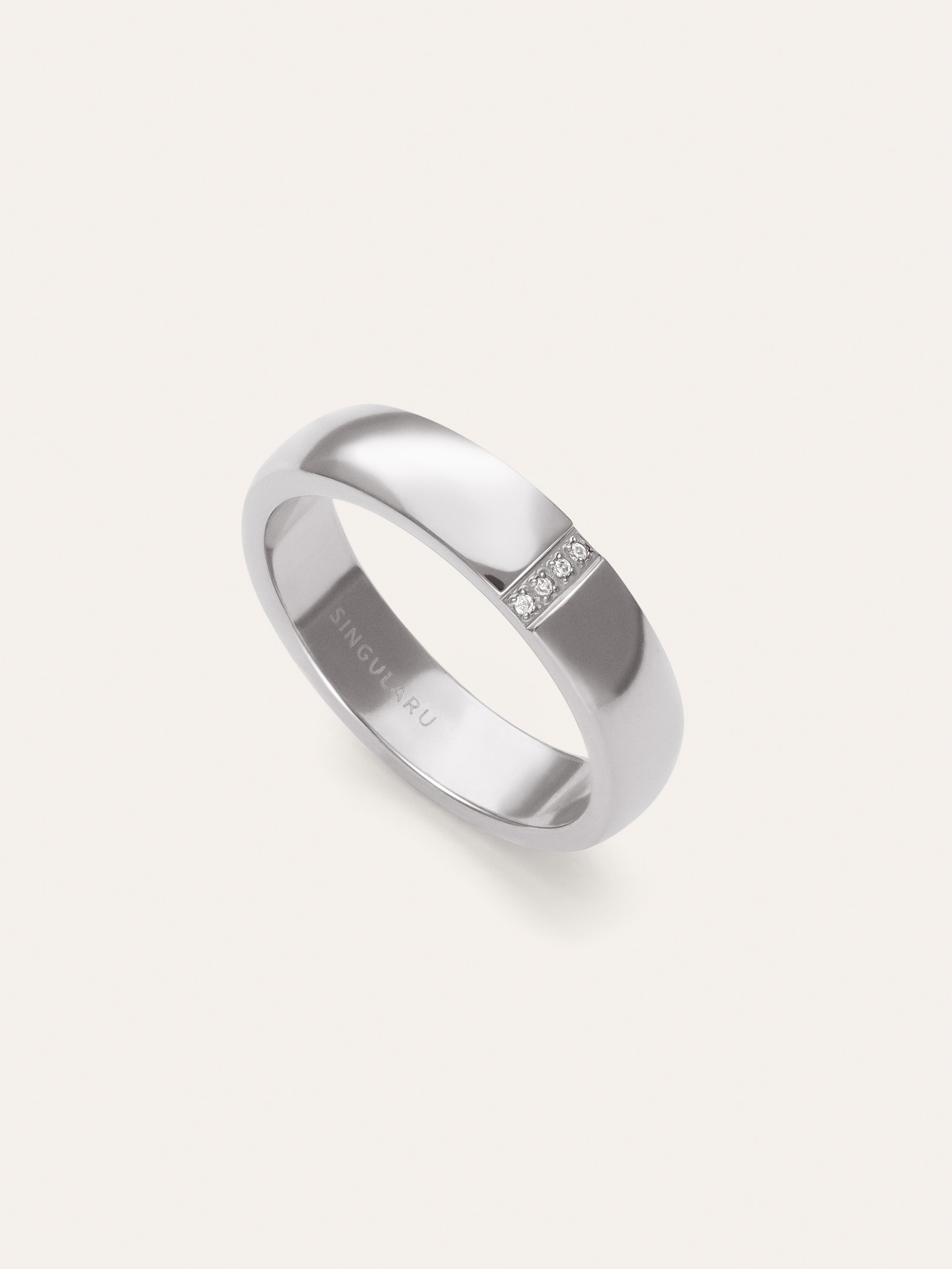 Ring Starla Sparks Edelstahl