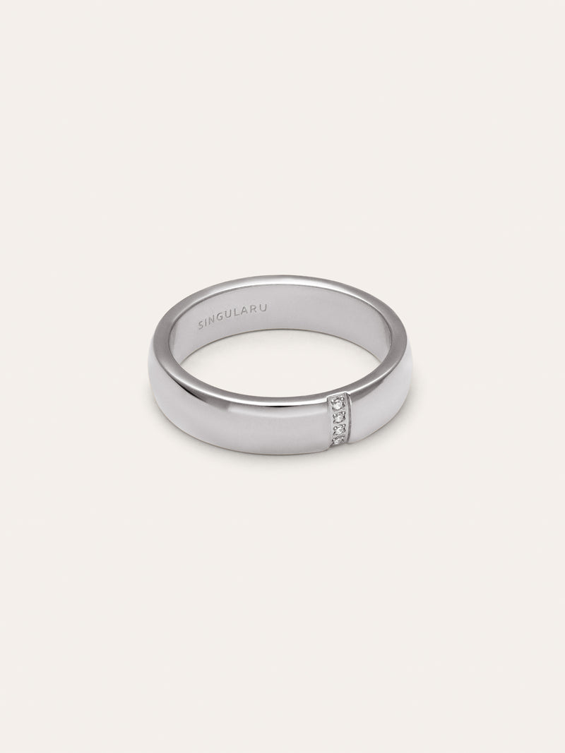 Ring Starla Sparks Edelstahl