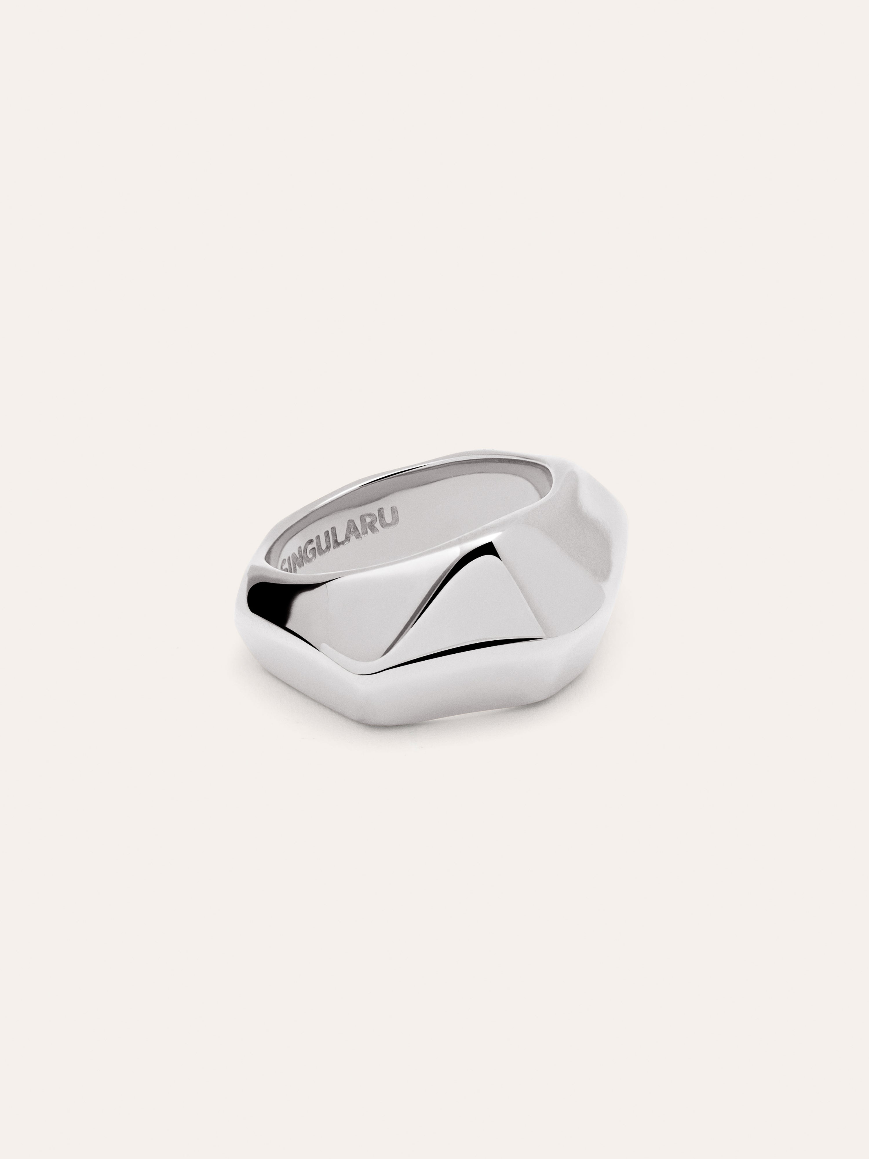Tempo Stainless Steel Ring