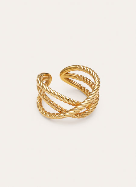 Vincla Gold-Plated Ring