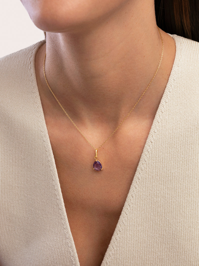 Charm Birthstones Baño Oro