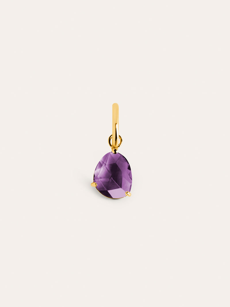 Charm Birthstones Baño Oro